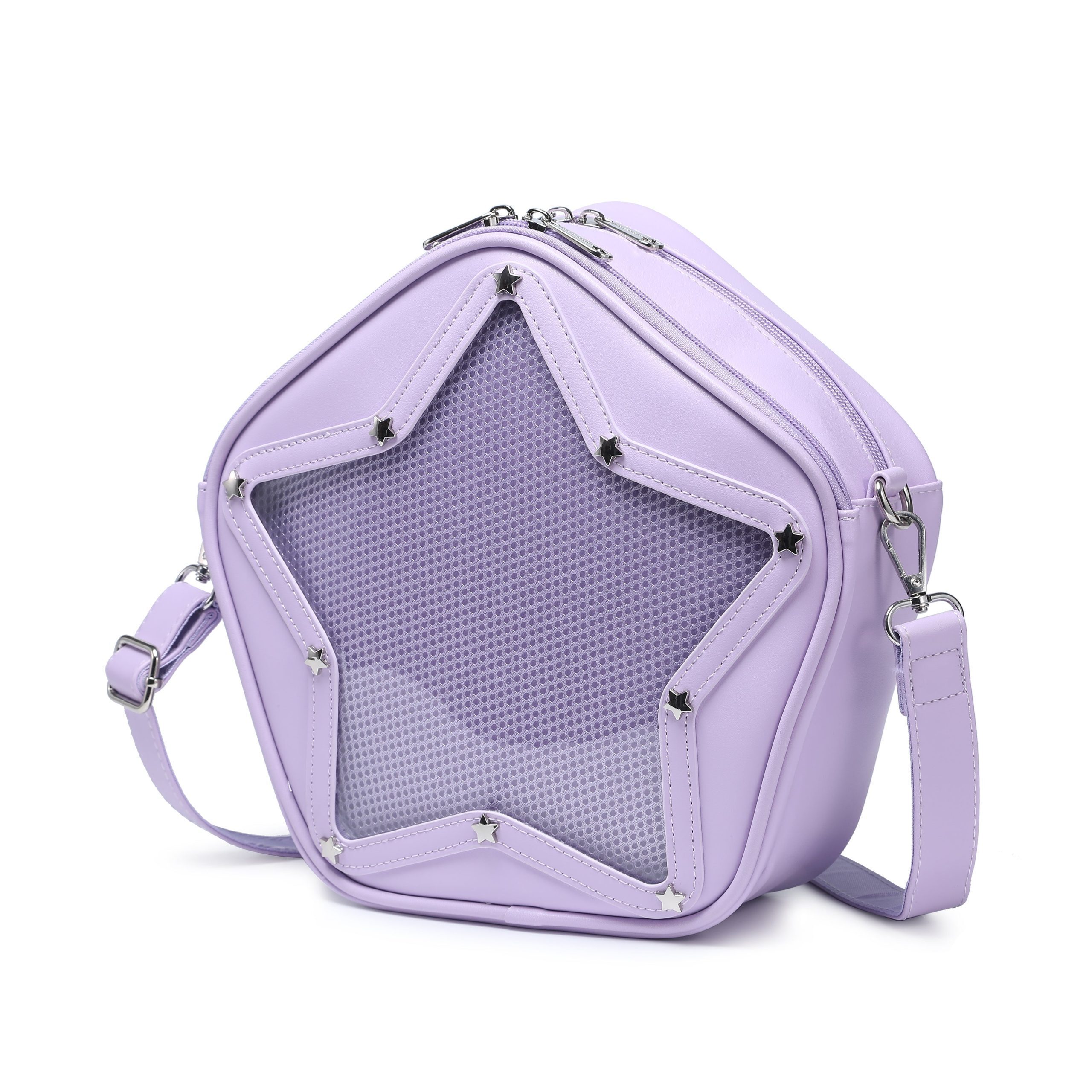 Small Y2K Star Ita Bag for Pin Display Small Y2K Star Ita Bag for Pin Display
