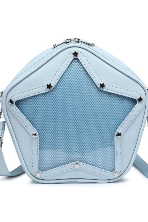 Small Y2K Star Ita Bag for Pin Display