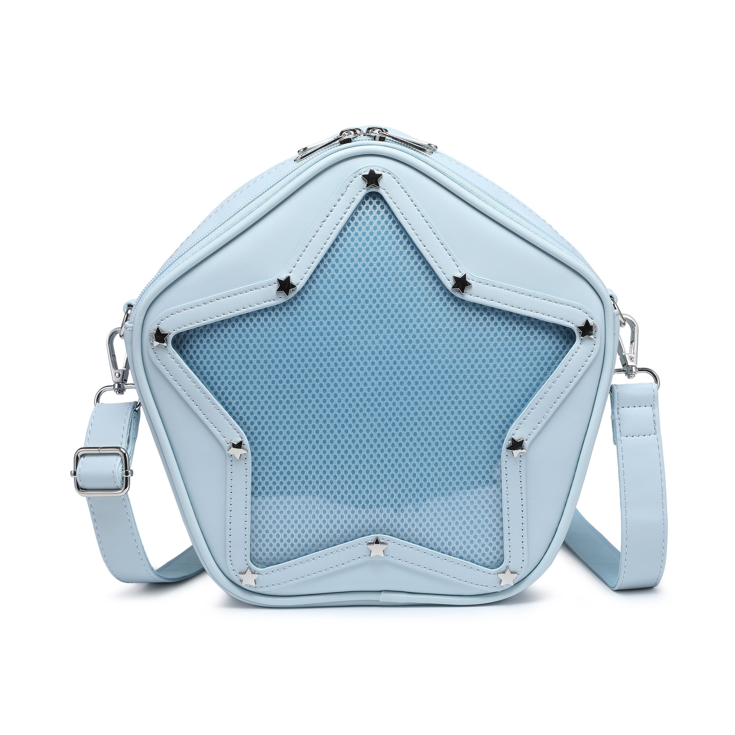 Small Y2K Star Ita Bag for Pin Display Small Y2K Star Ita Bag for Pin Display