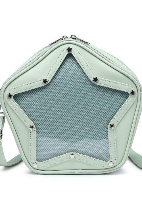 Small Y2K Star Ita Bag for Pin Display