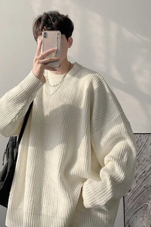 Soft Boy Ribbed Sweater