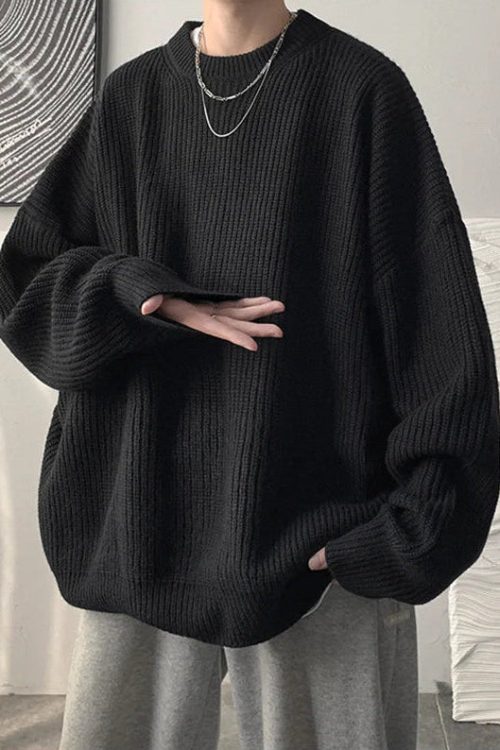 Soft Boy Ribbed Sweater