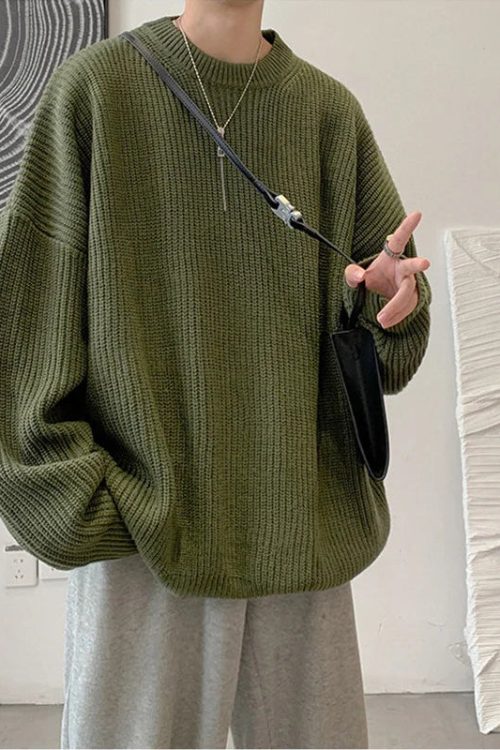 Soft Boy Ribbed Sweater