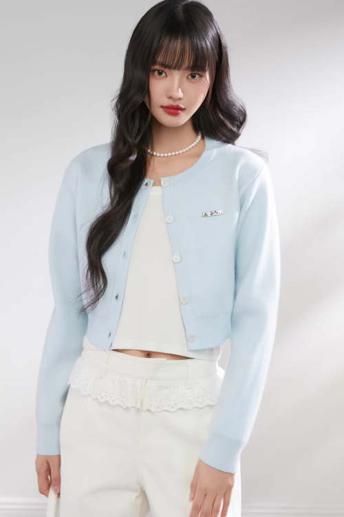 Soft Short Knit Cardigan