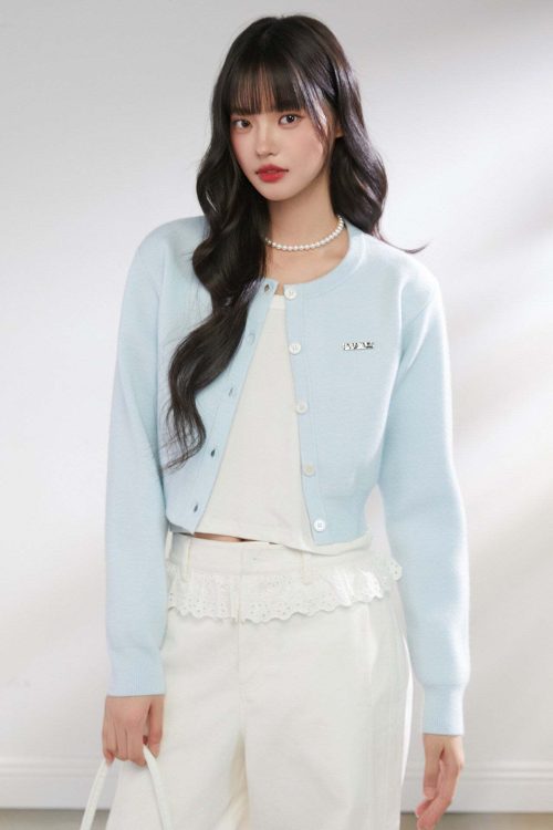 Soft Short Knit Cardigan