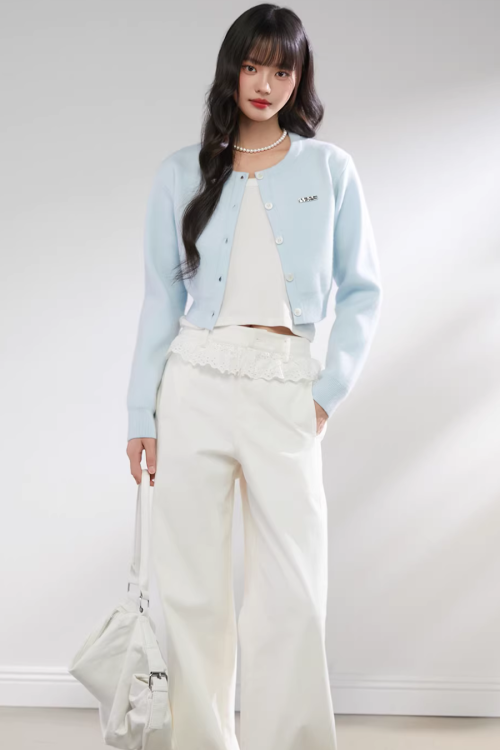 Soft Short Knit Cardigan