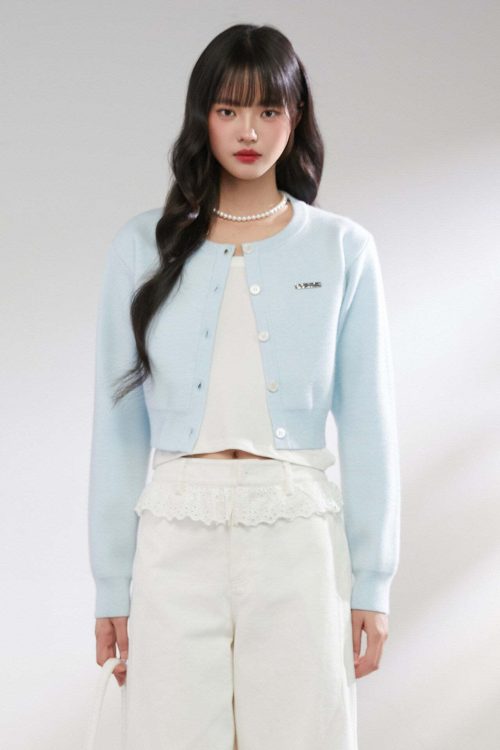 Soft Short Knit Cardigan