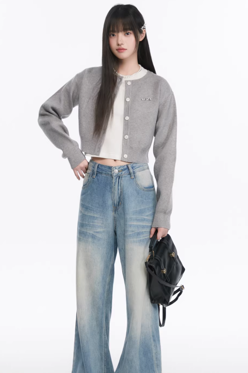 Soft Short Knit Cardigan