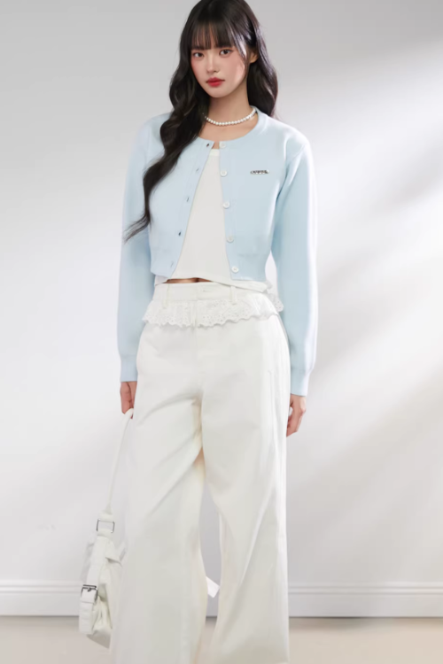 Soft Short Knit Cardigan