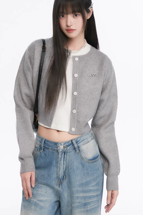 Soft Short Knit Cardigan