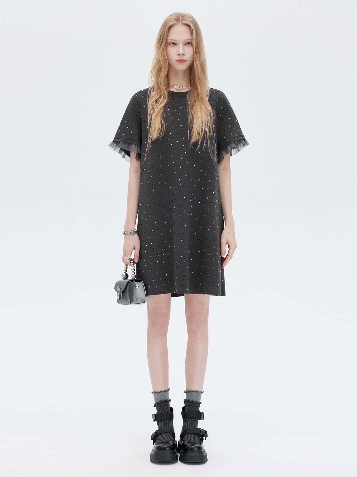 Sparkly T-Shirt Dress
