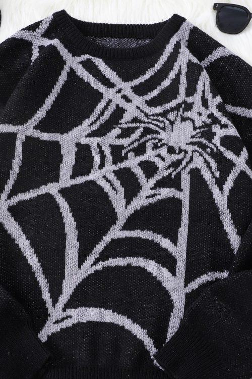 Spiderweb Pullover Sweater