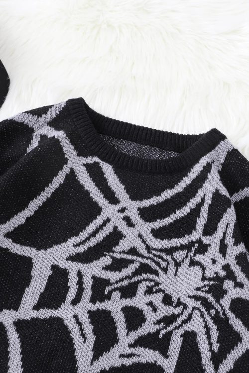 Spiderweb Pullover Sweater
