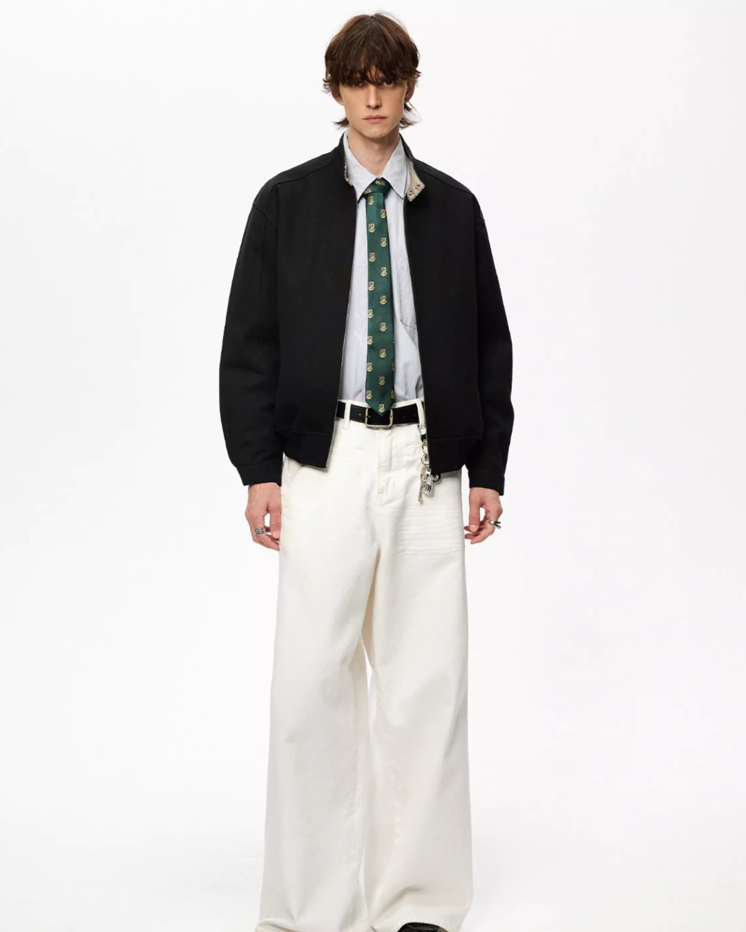 Stand Collar Basic Jacket Stand Collar Basic Jacket