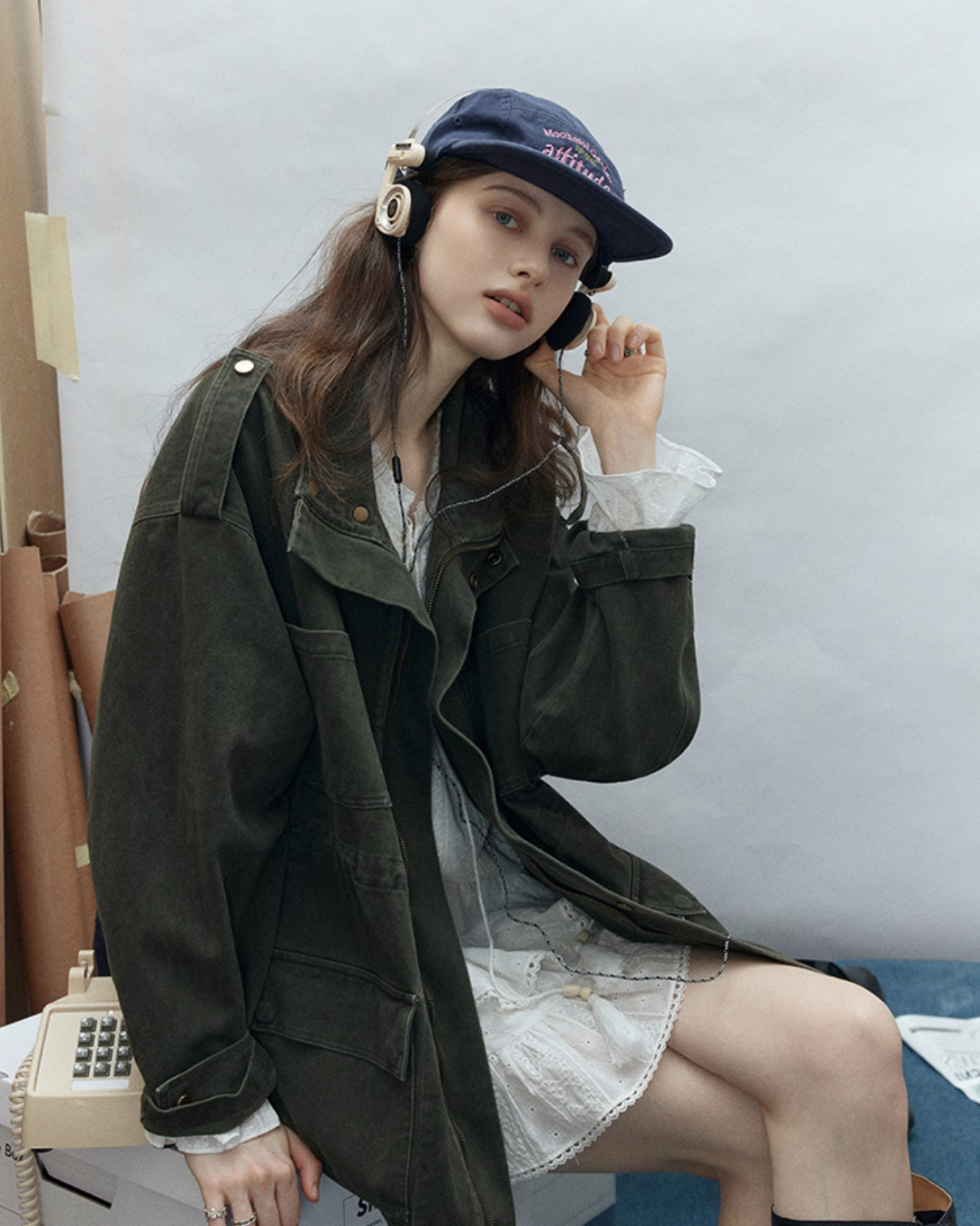 Stand Collar Dolman Mods Jacket Stand Collar Dolman Mods Jacket