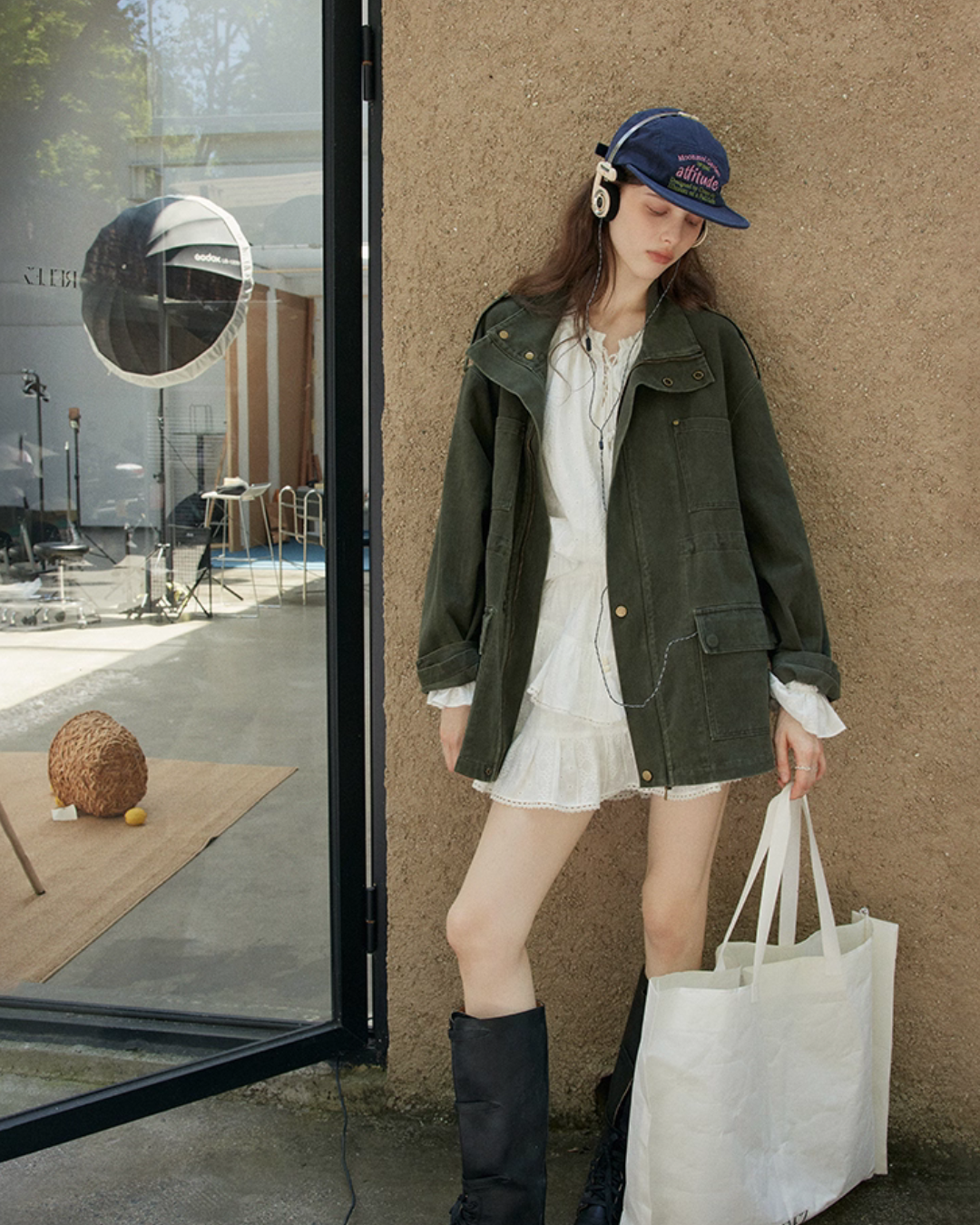 Stand Collar Dolman Mods Jacket Stand Collar Dolman Mods Jacket