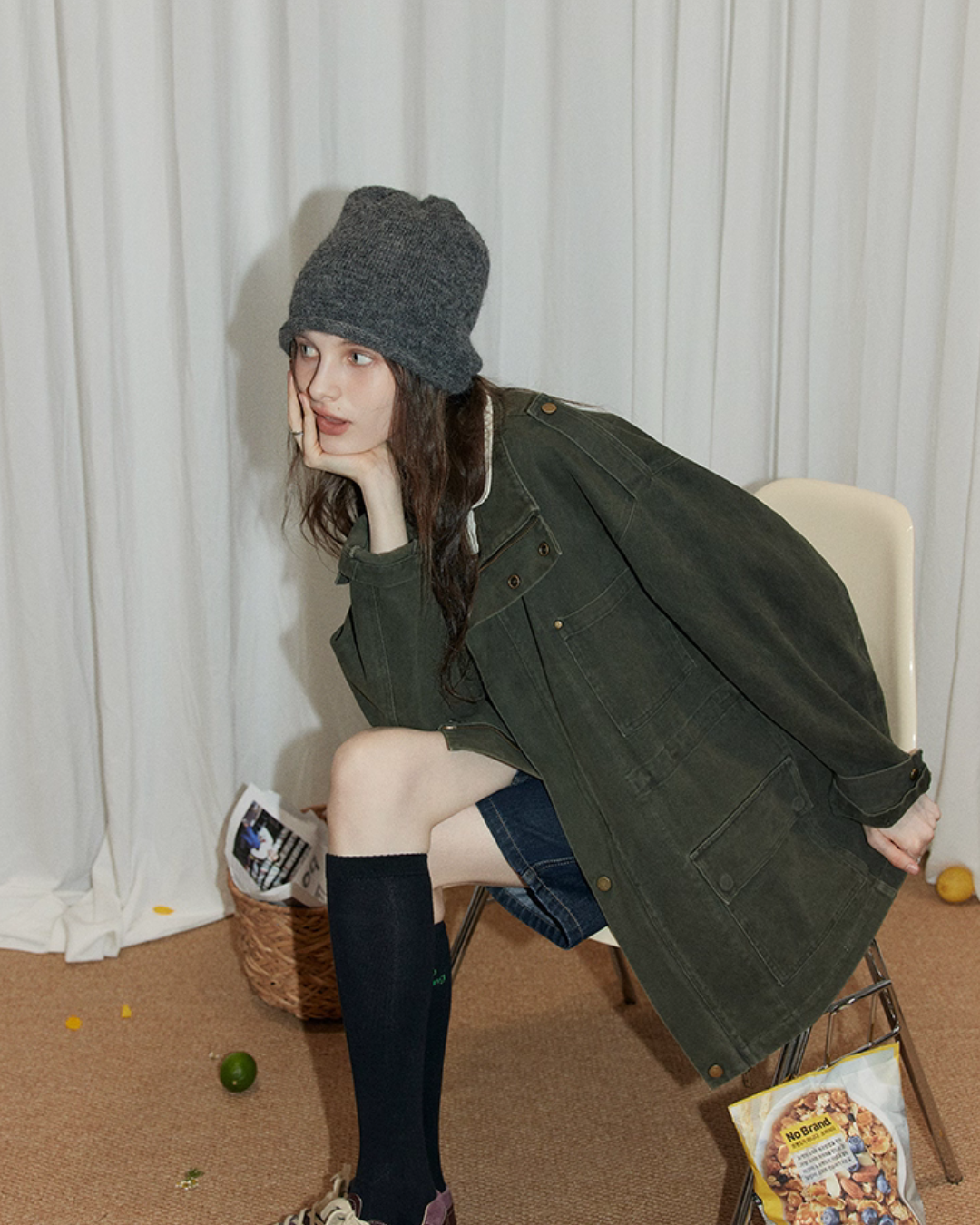 Stand Collar Dolman Mods Jacket Stand Collar Dolman Mods Jacket