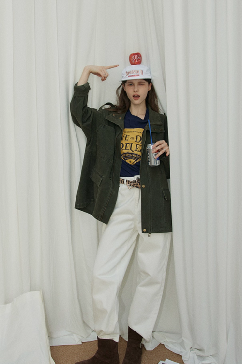 Stand Collar Dolman Mods Jacket