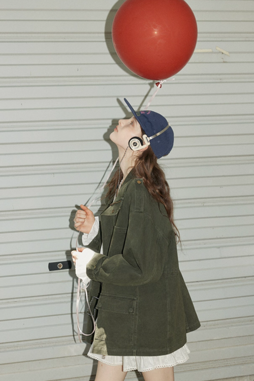 Stand Collar Dolman Mods Jacket