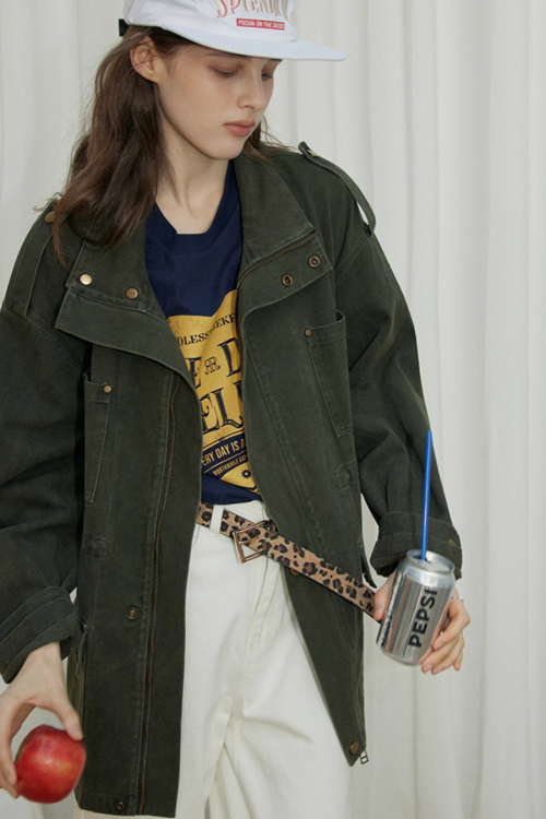 Stand Collar Dolman Mods Jacket