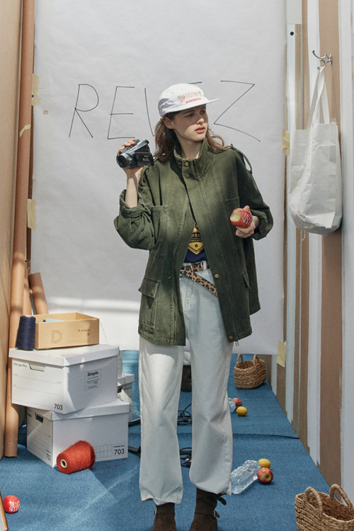 Stand Collar Dolman Mods Jacket