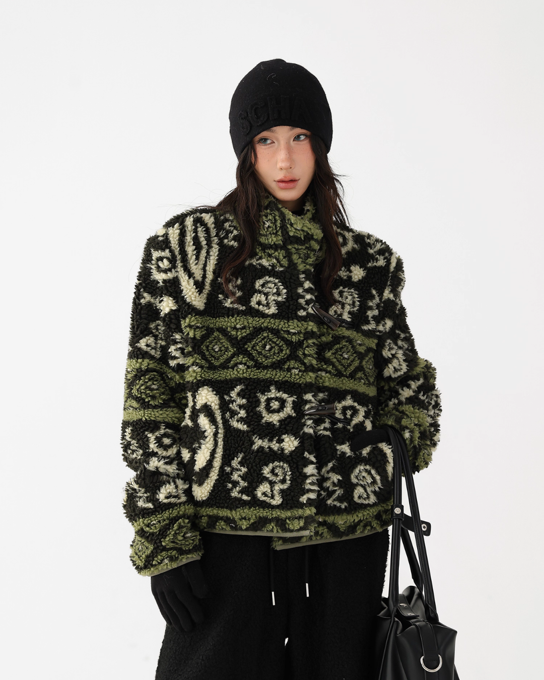 Stand Collar Fleece Jacket Stand Collar Fleece Jacket