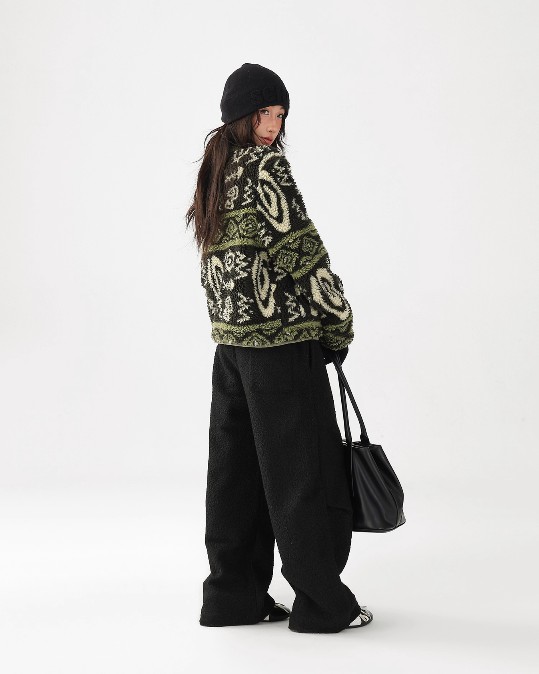 Stand Collar Fleece Jacket Stand Collar Fleece Jacket