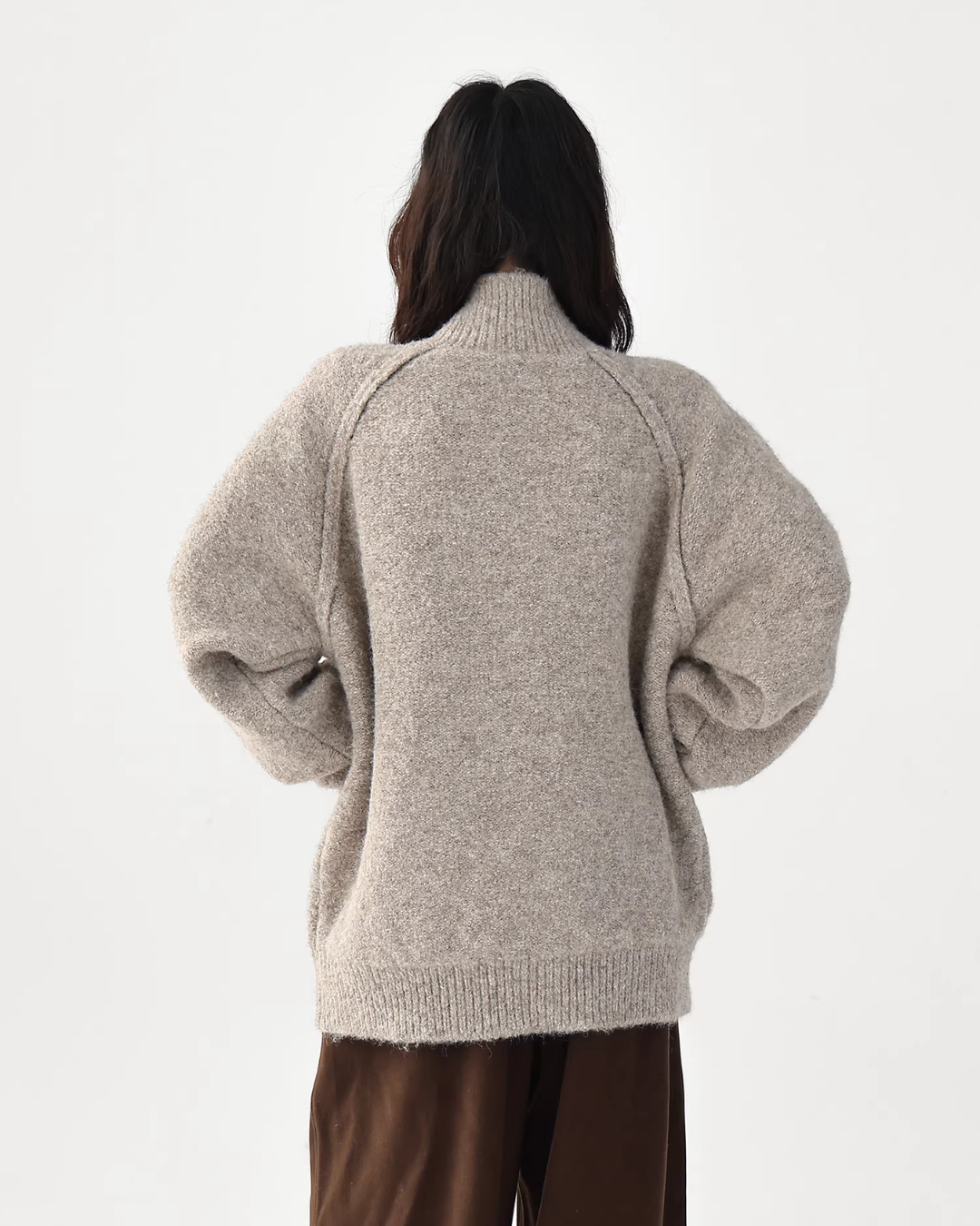 Stand Collar Knit Jacket Stand Collar Knit Jacket