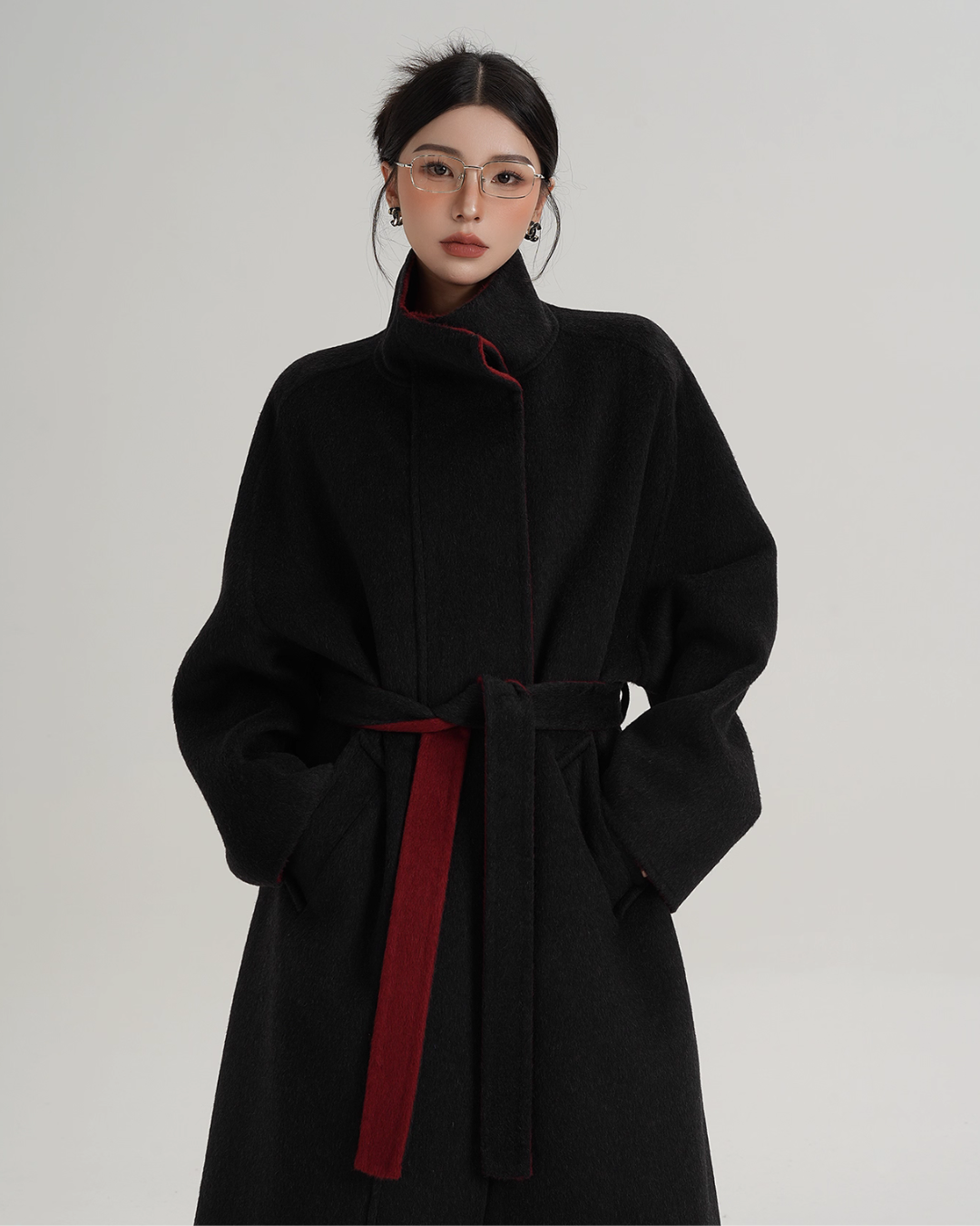 Stand Collar Long Coat Stand Collar Long Coat