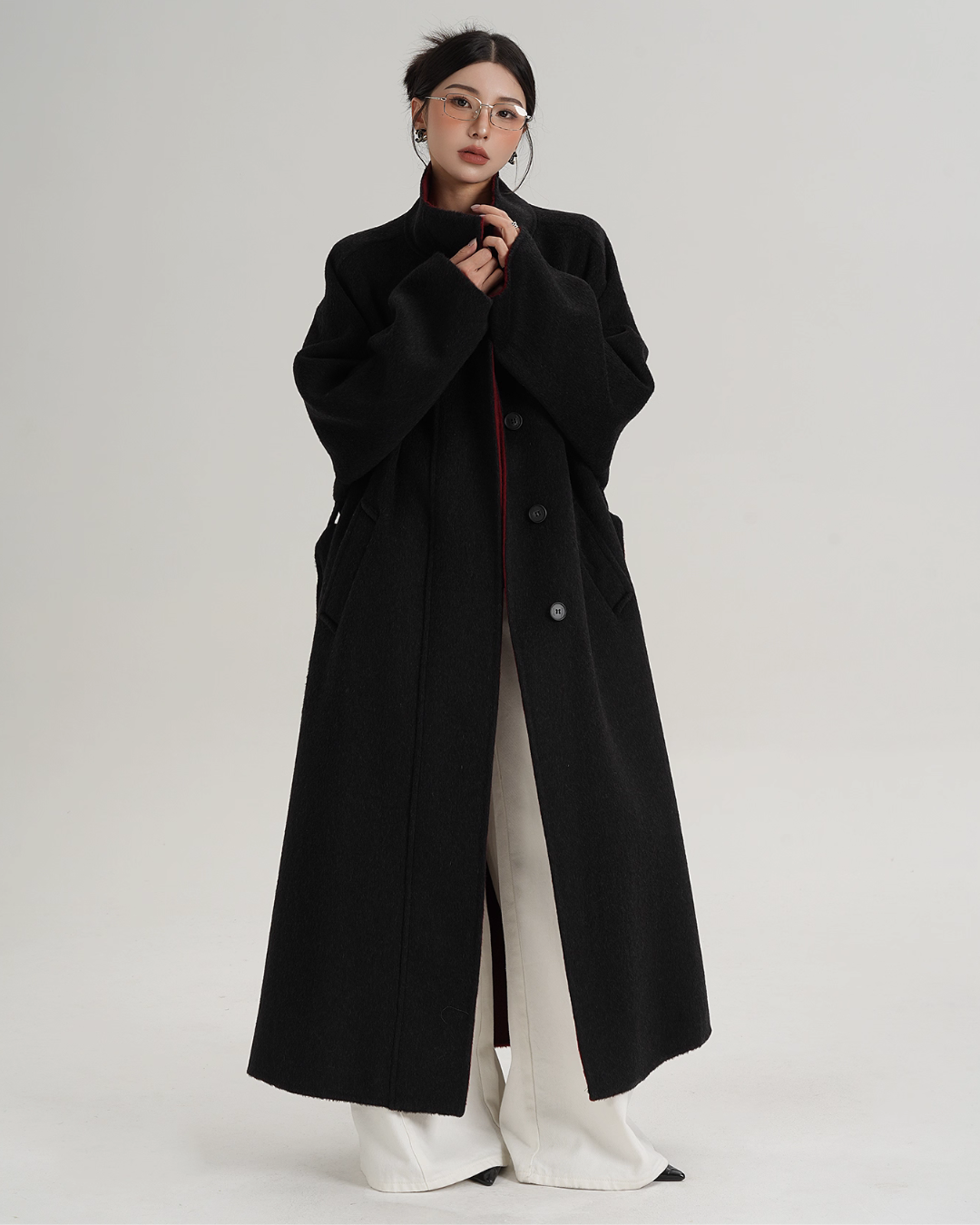 Stand Collar Long Coat Stand Collar Long Coat