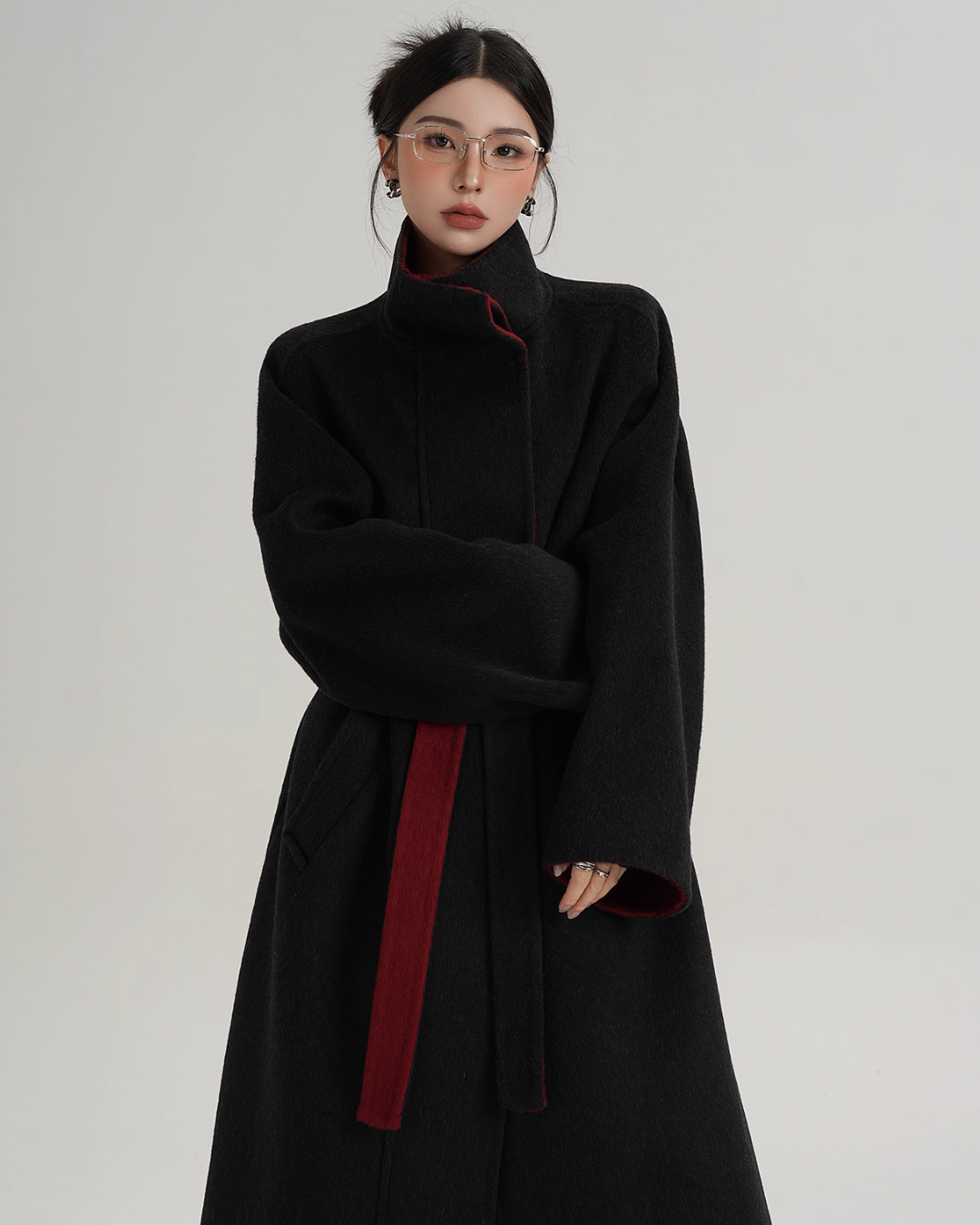 Stand Collar Long Coat Stand Collar Long Coat