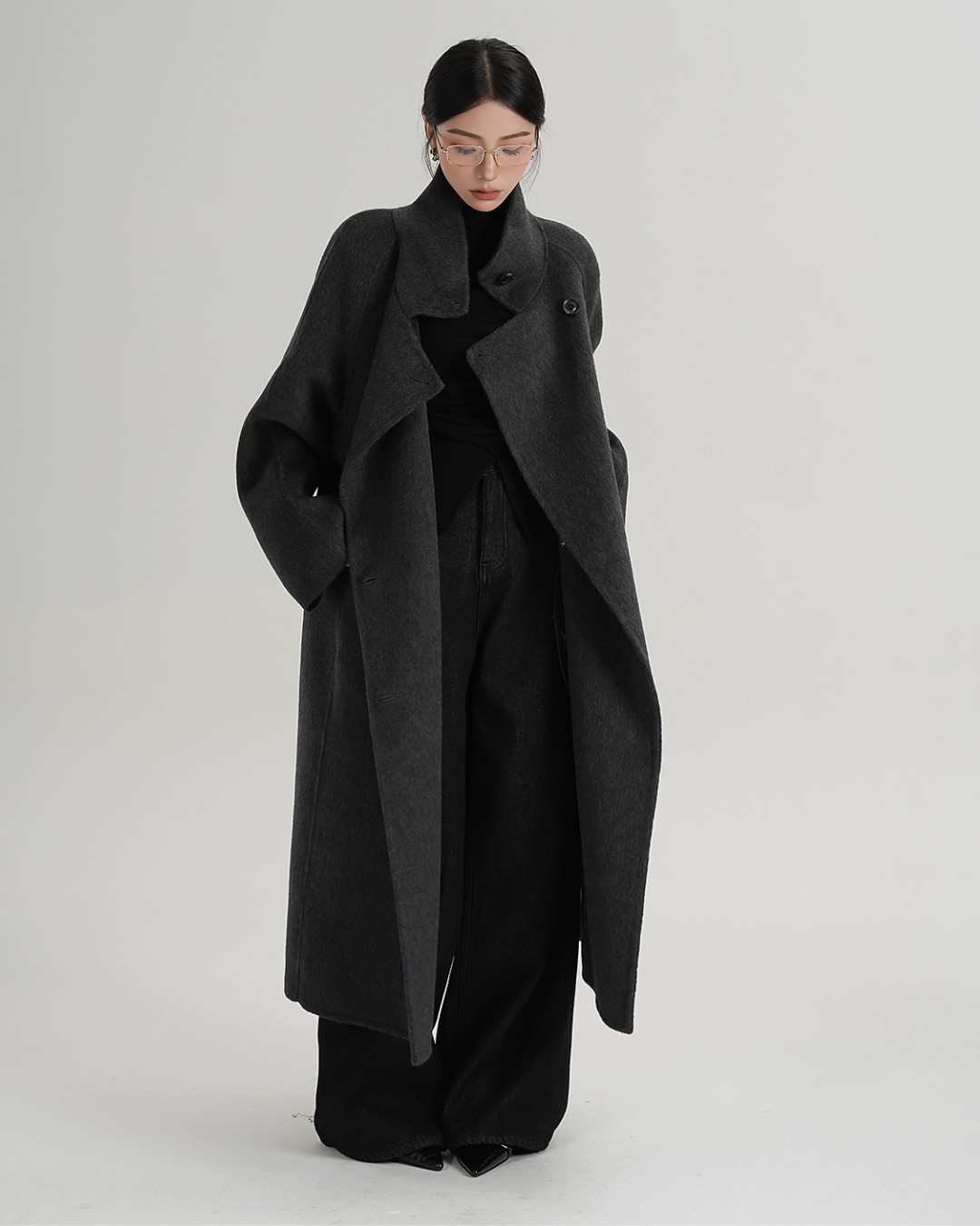 Stand Collar Long Coat Stand Collar Long Coat