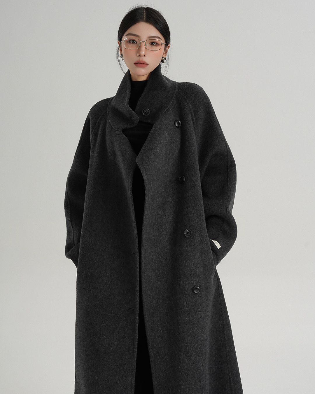 Stand Collar Long Coat Stand Collar Long Coat