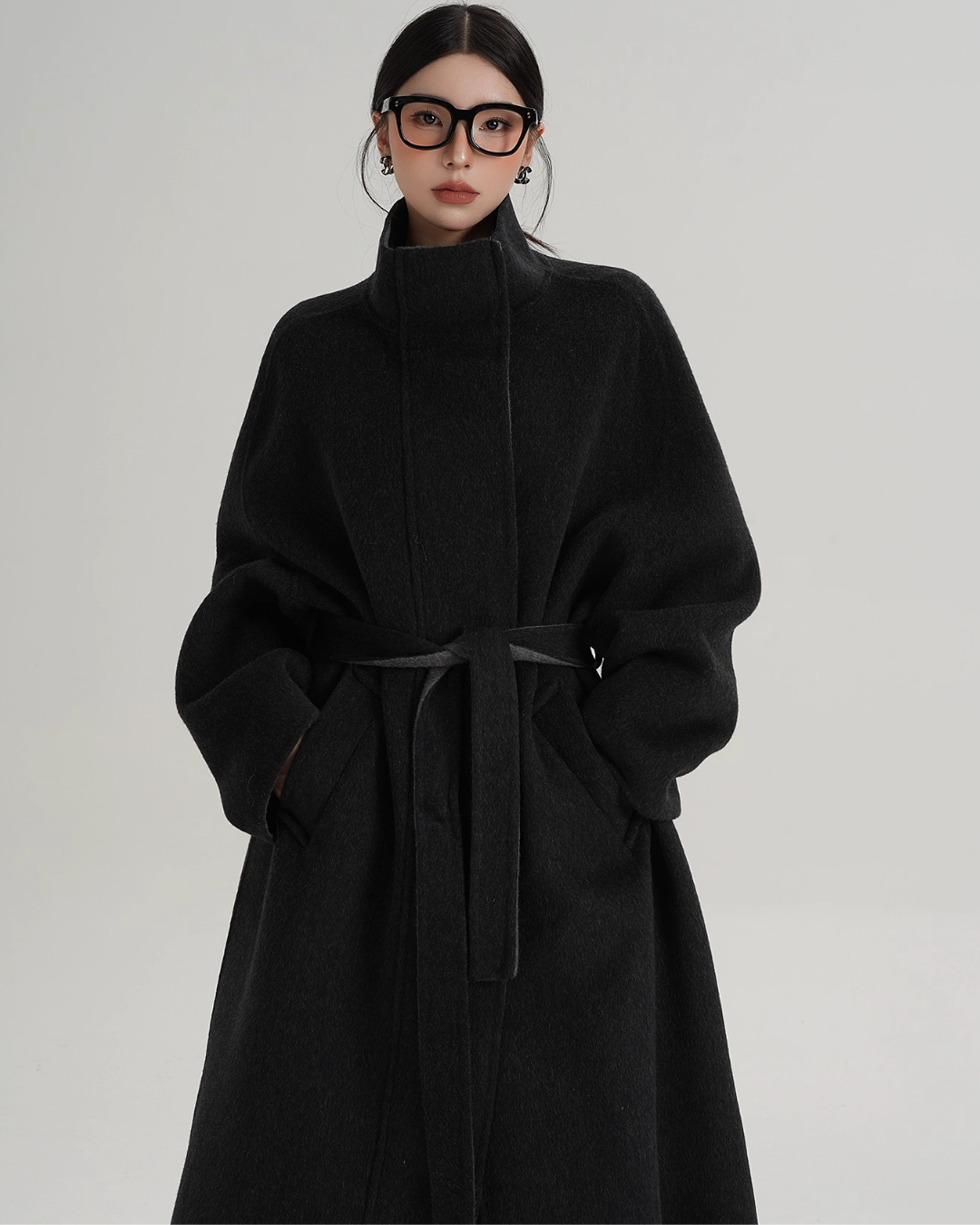 Stand Collar Long Coat Stand Collar Long Coat