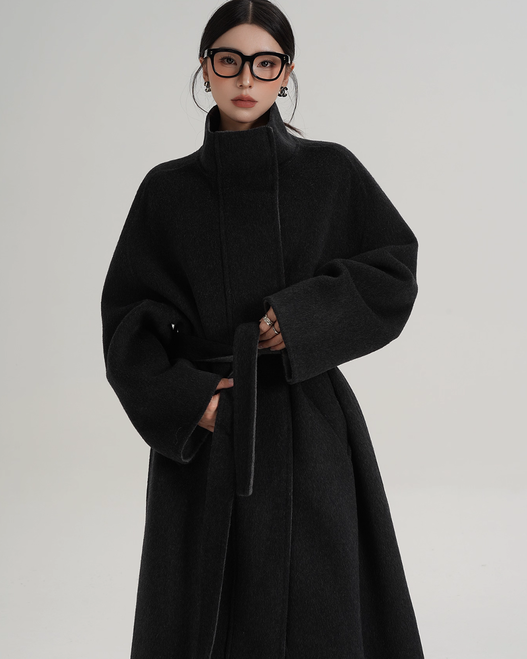 Stand Collar Long Coat Stand Collar Long Coat