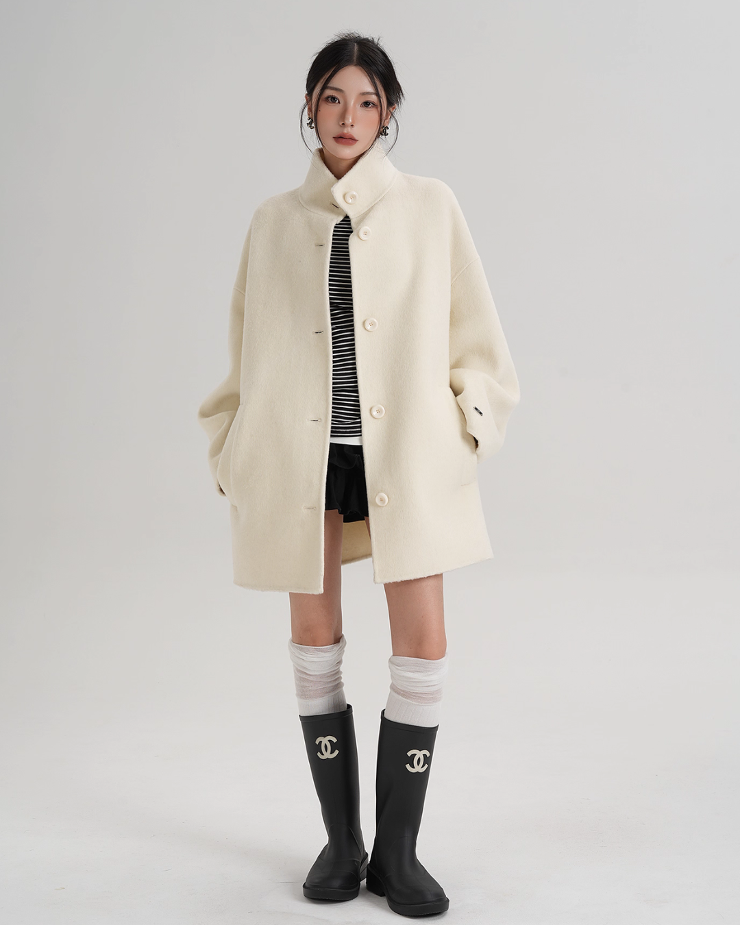 Stand Collar Short Coat Stand Collar Short Coat
