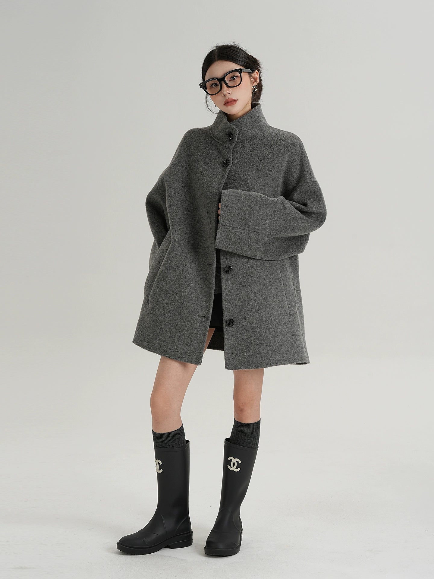 Stand Collar Short Coat Stand Collar Short Coat