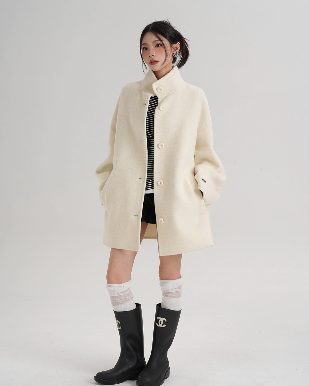 Stand Collar Short Coat Stand Collar Short Coat