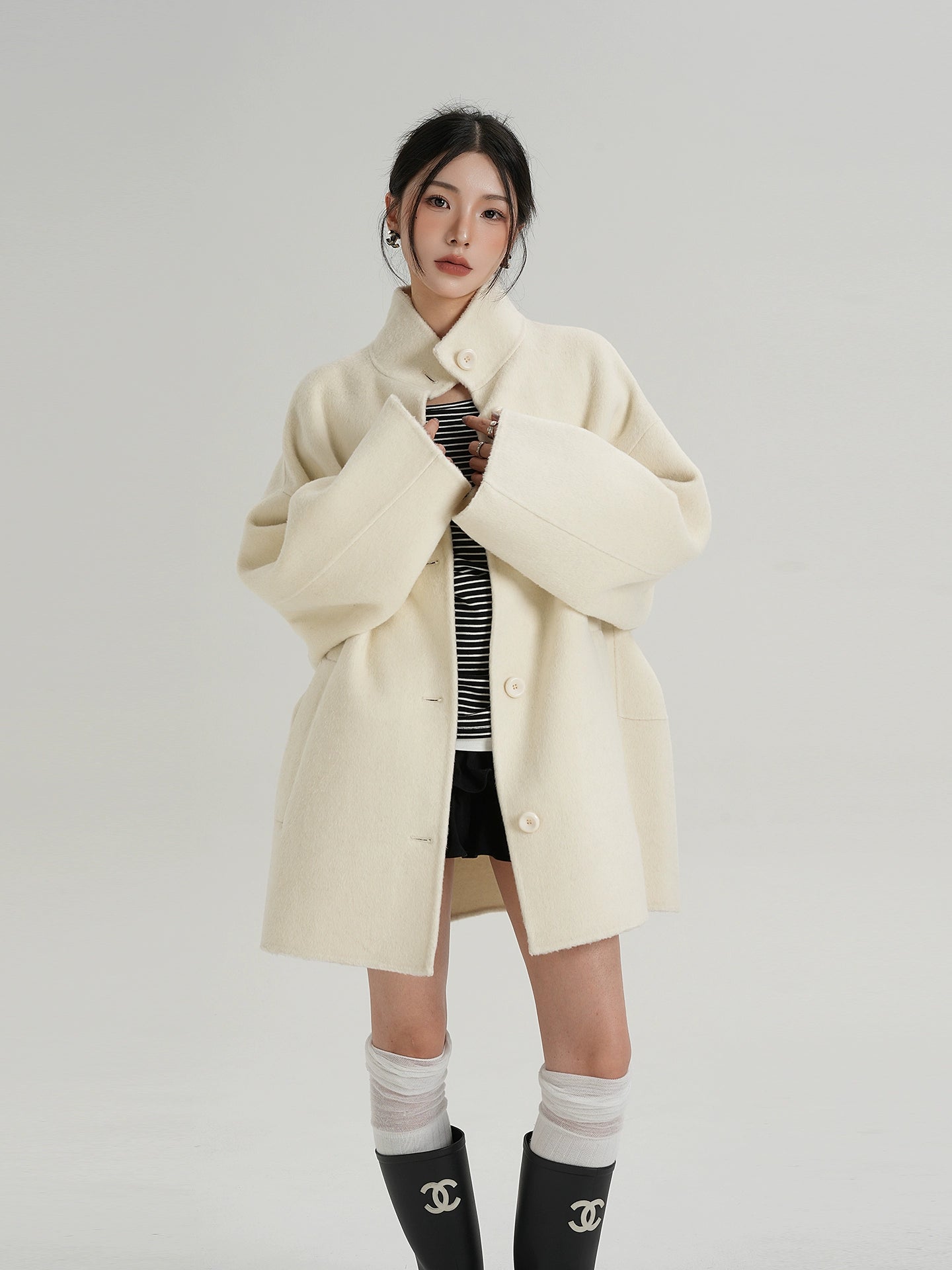 Stand Collar Short Coat Stand Collar Short Coat