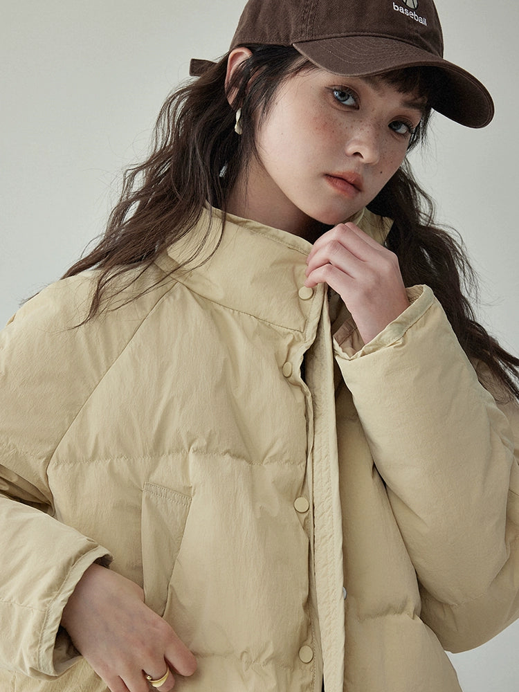 Stand Collar Short Down Jacket Stand Collar Short Down Jacket