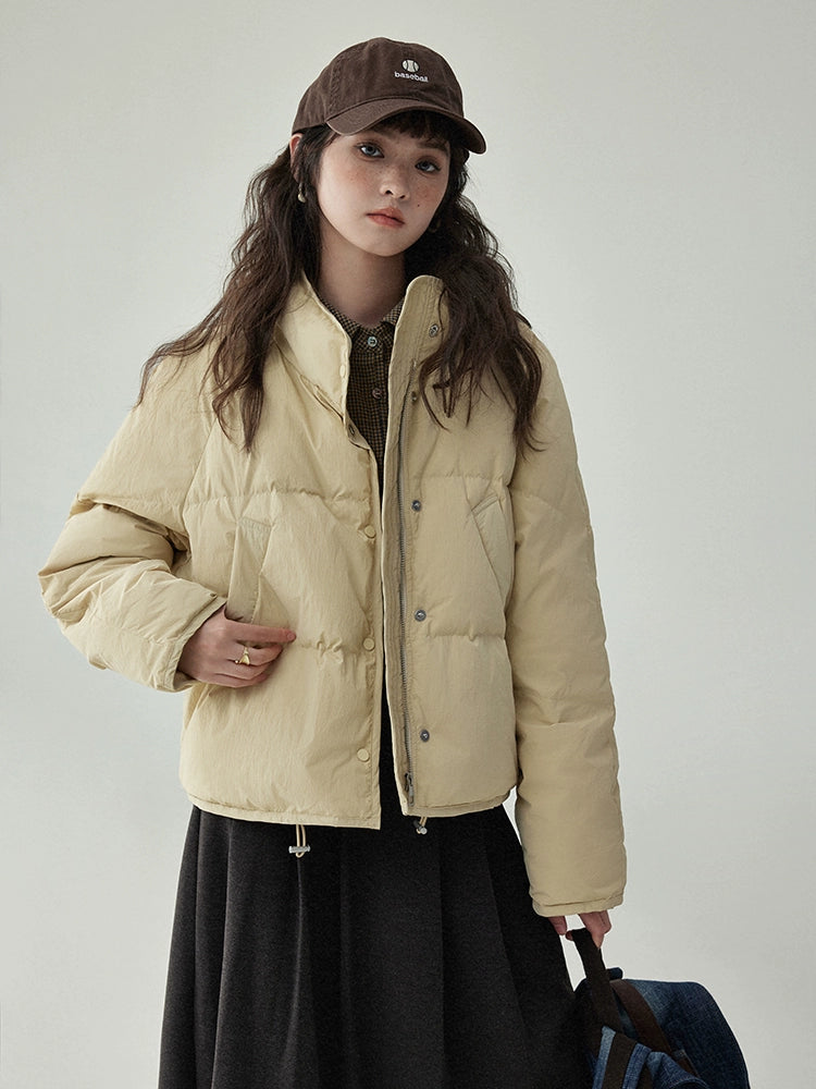 Stand Collar Short Down Jacket Stand Collar Short Down Jacket