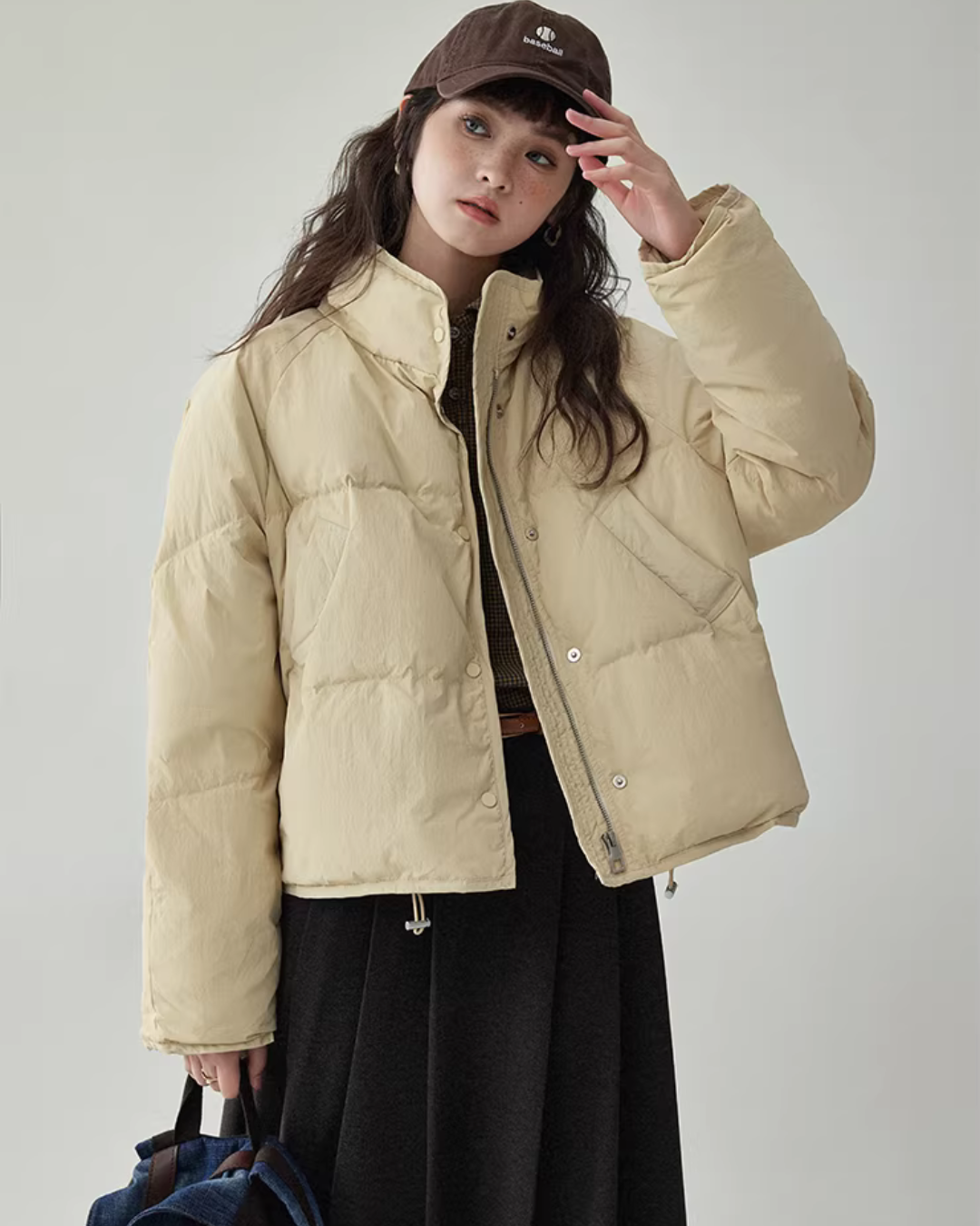 Stand Collar Short Down Jacket Stand Collar Short Down Jacket