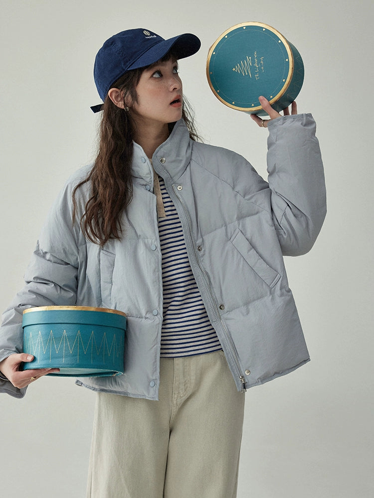 Stand Collar Short Down Jacket Stand Collar Short Down Jacket