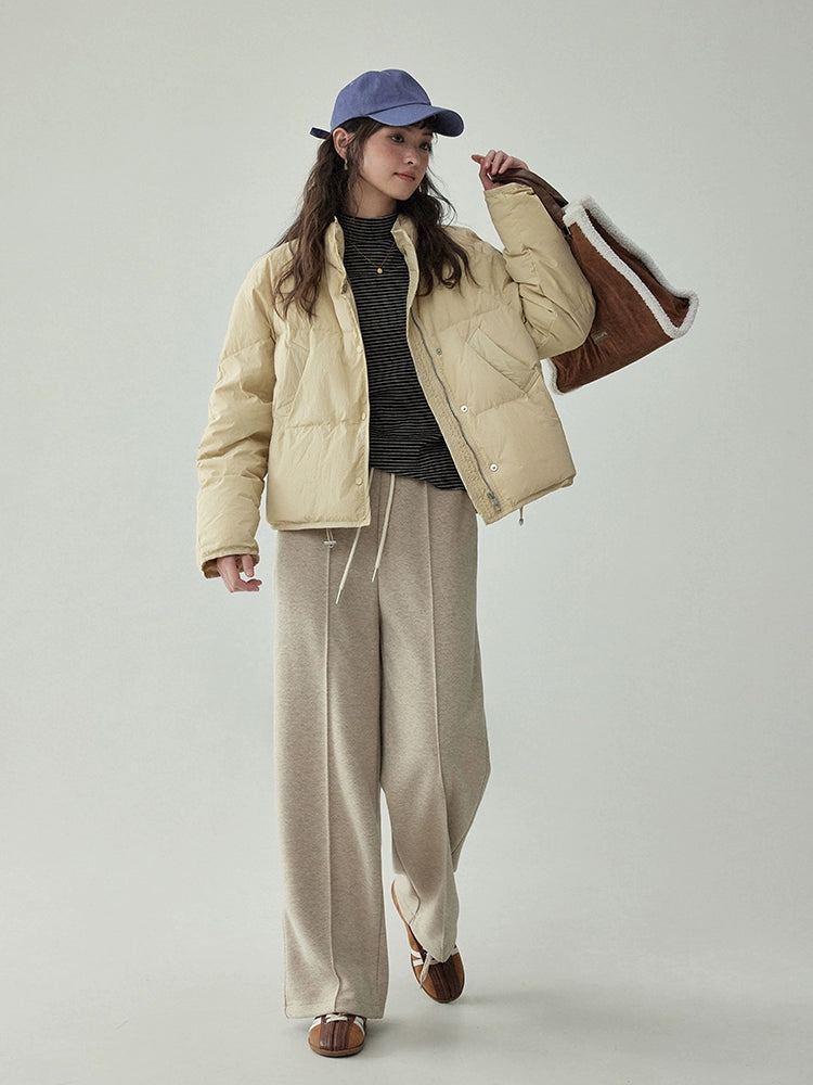 Stand Collar Short Down Jacket Stand Collar Short Down Jacket