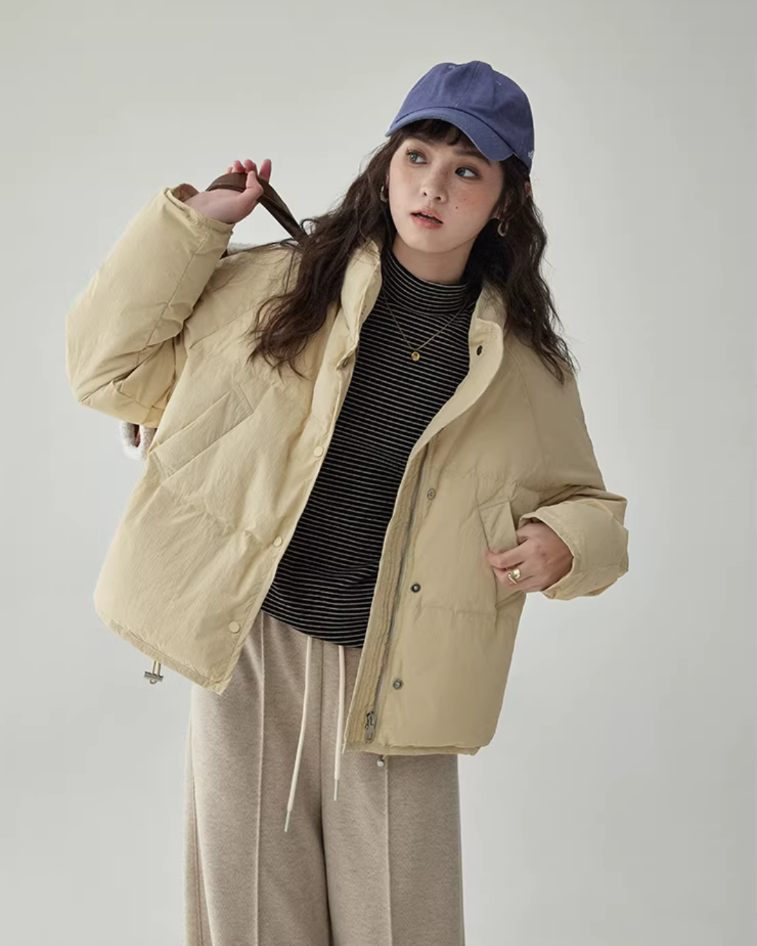 Stand Collar Short Down Jacket Stand Collar Short Down Jacket