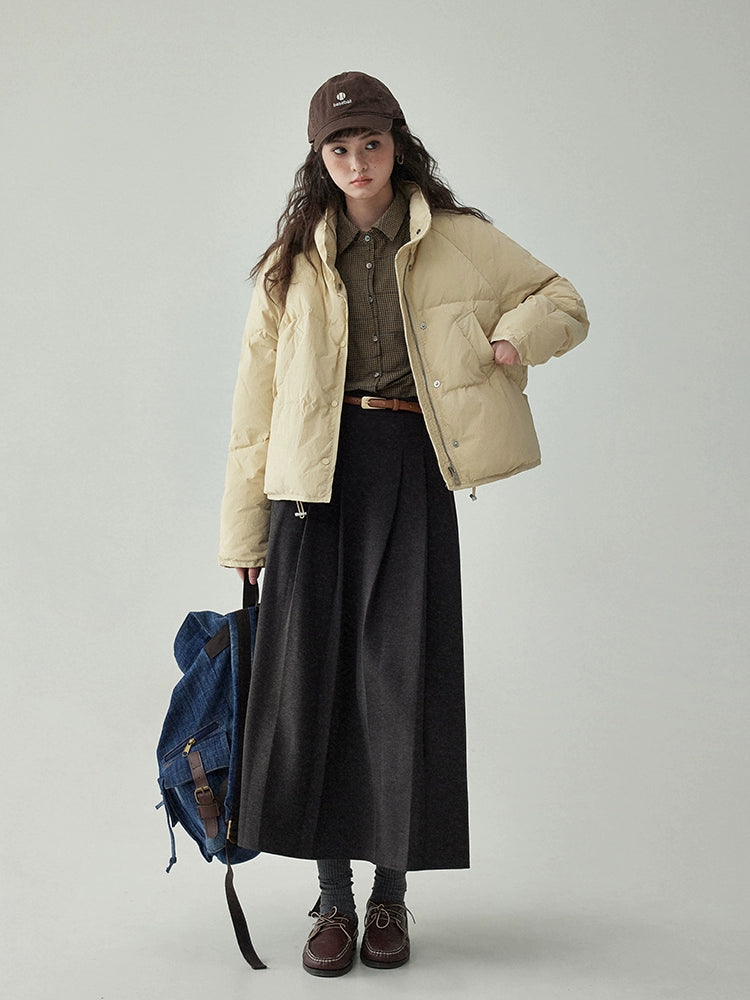 Stand Collar Short Down Jacket Stand Collar Short Down Jacket