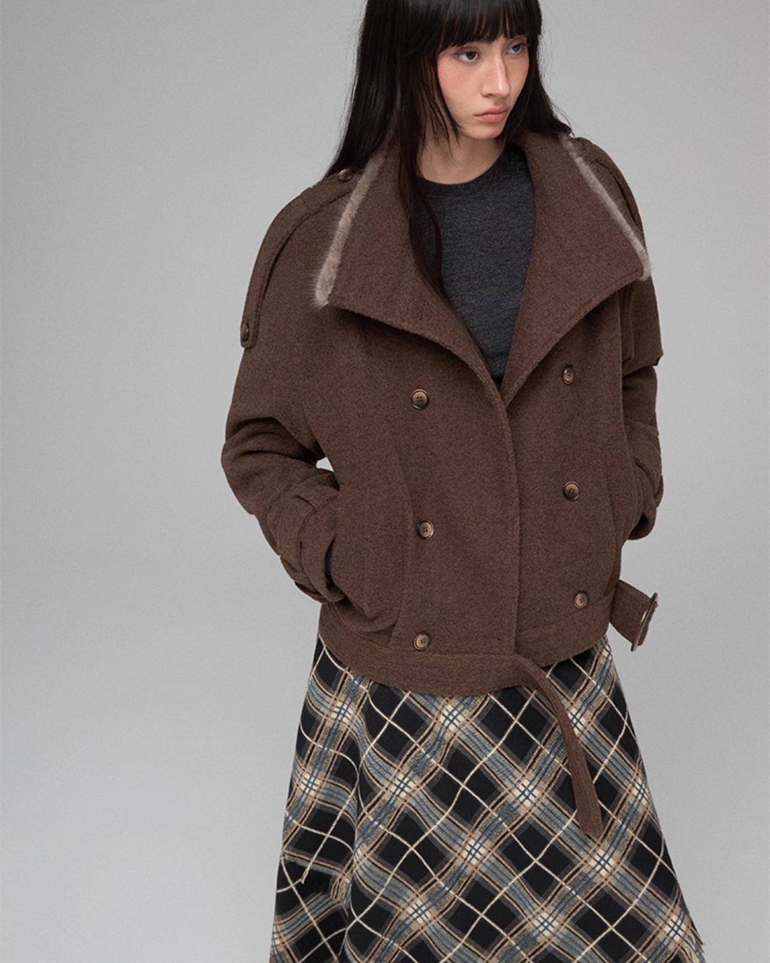 Stand Collar Short Jacket Stand Collar Short Jacket