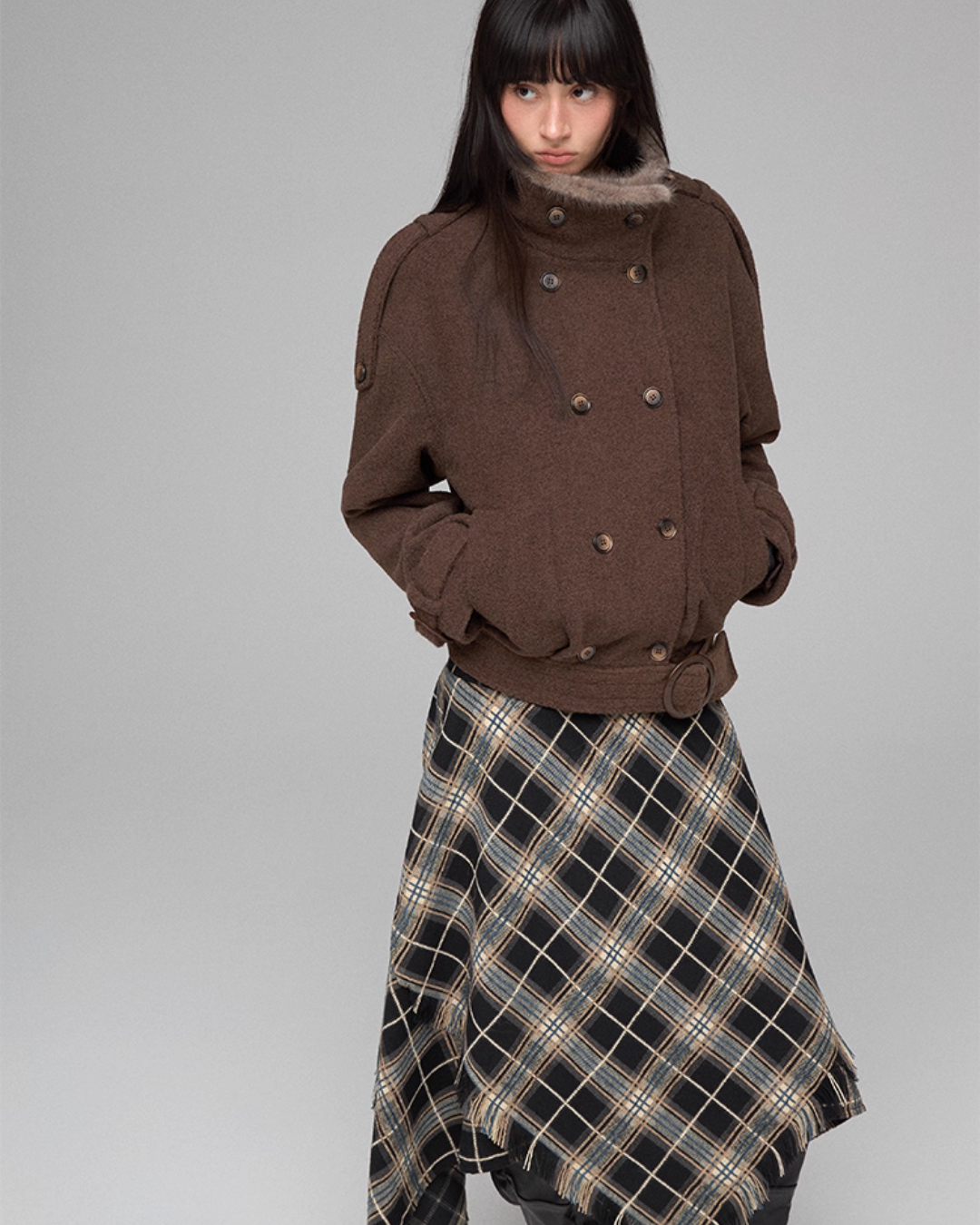 Stand Collar Short Jacket Stand Collar Short Jacket