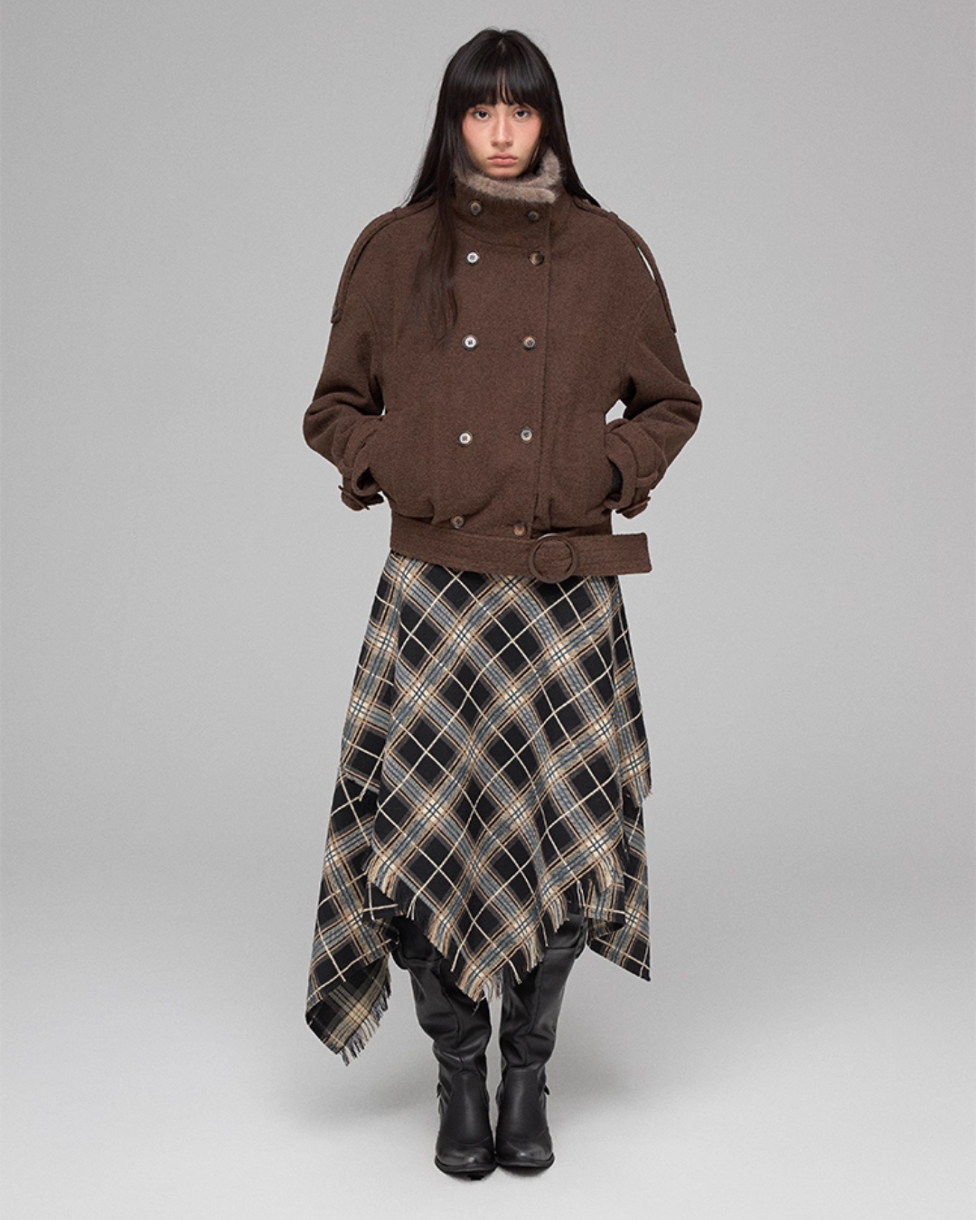 Stand Collar Short Jacket Stand Collar Short Jacket