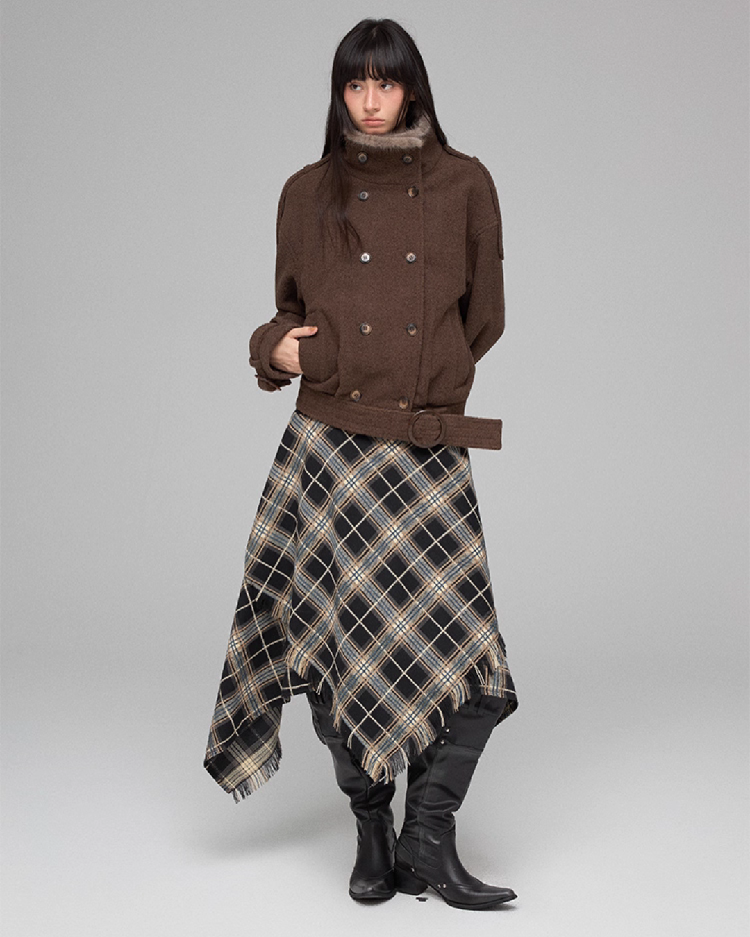 Stand Collar Short Jacket Stand Collar Short Jacket